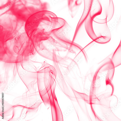 Fading Pink Smoke Overlay on Clear Background, Smoke on transparent background