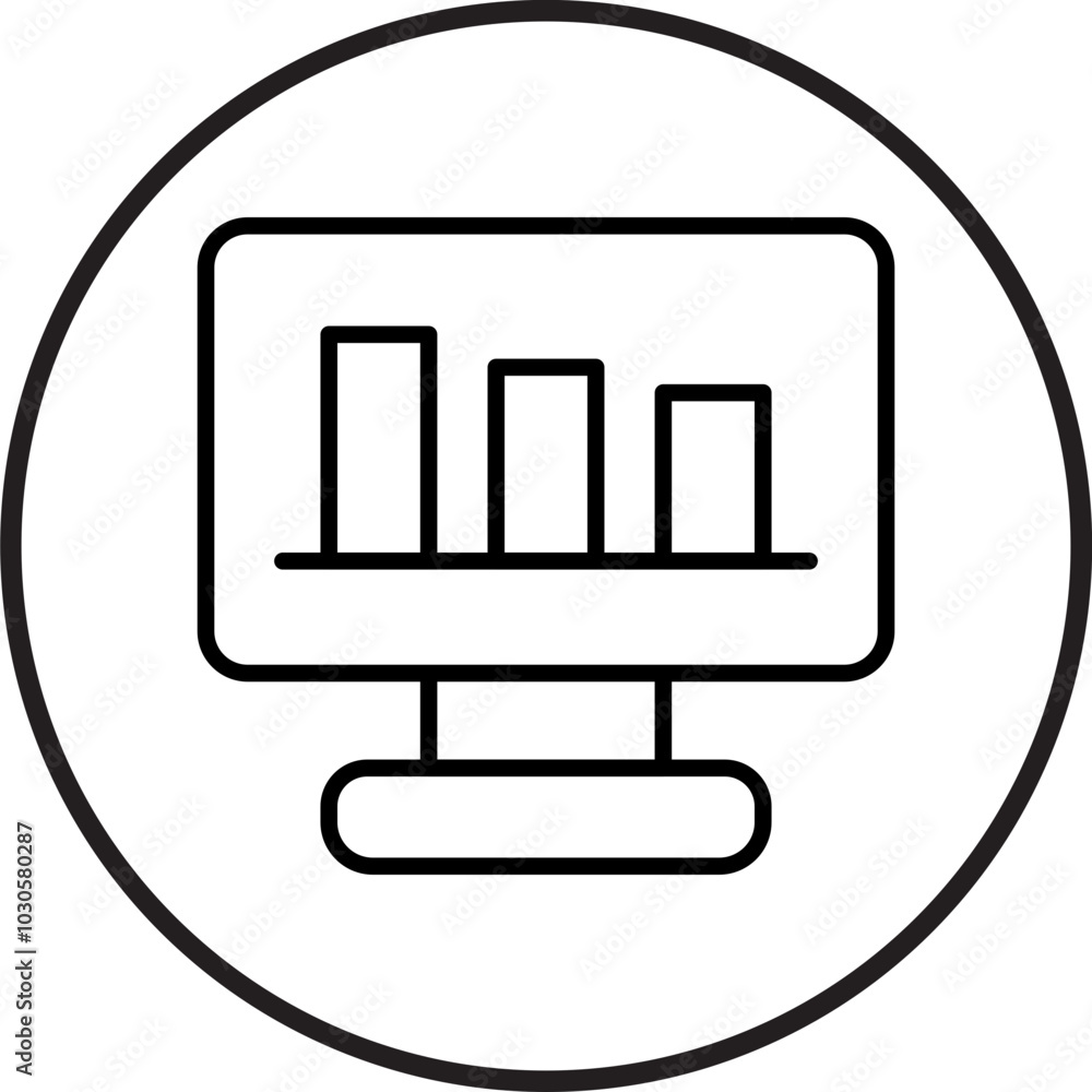 Stock Market icon Design Stock Market icon Design