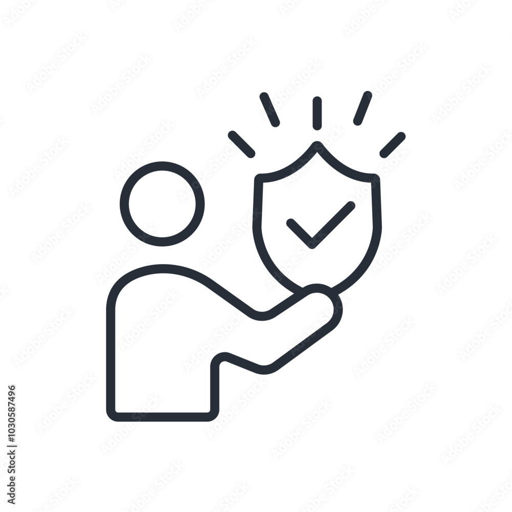 reliable icon. vector.Editable stroke.linear style sign for use web design,logo.Symbol illustration. reliable icon. vector.Editable stroke.linear style sign for use web design,logo.Symbol illustration.