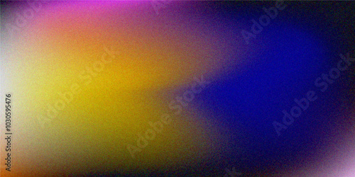 Blue, white, pink gradient grainy noise texture background. Wave granny banner, poster, wallpaper background.