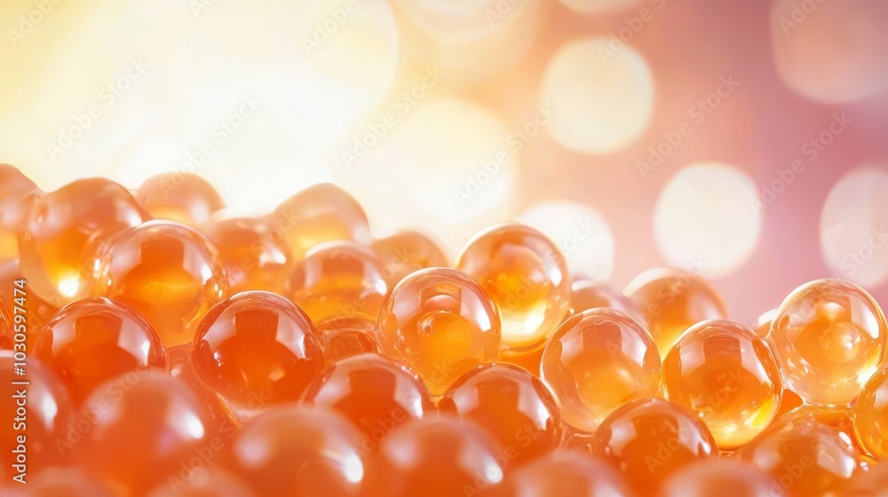 A close-up of glossy, orange spheres against a soft, blurred background, evoking a sense of freshness and vibrancy. A close-up of glossy, orange spheres against a soft, blurred background, evoking a sense of freshness and vibrancy.