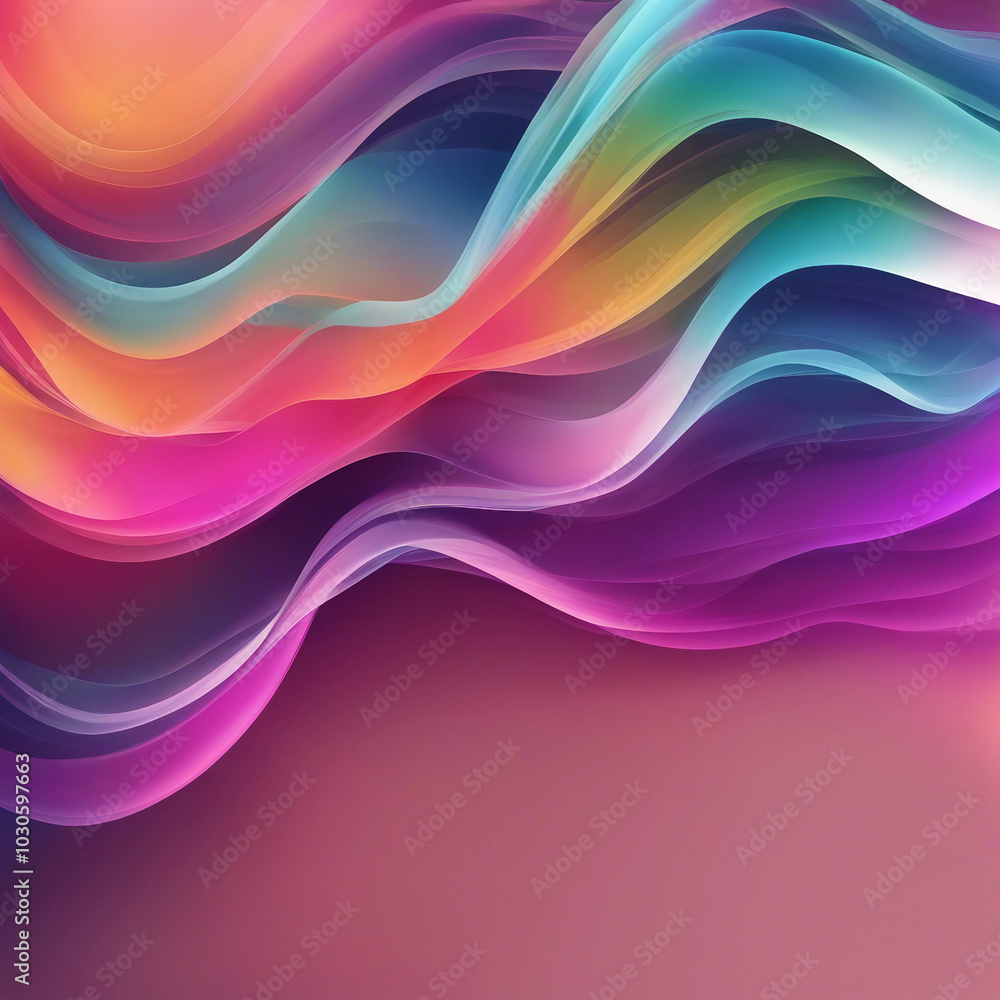 abstract background colorful flowing gradient waves abstract background colorful flowing gradient waves
