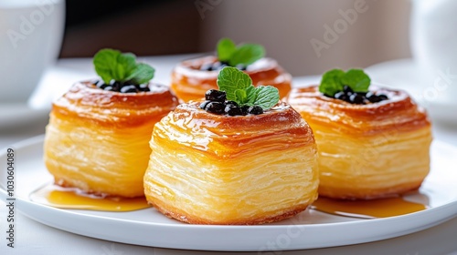 Perfectly Baked Kouign Amann with Golden Crisp Layers photo