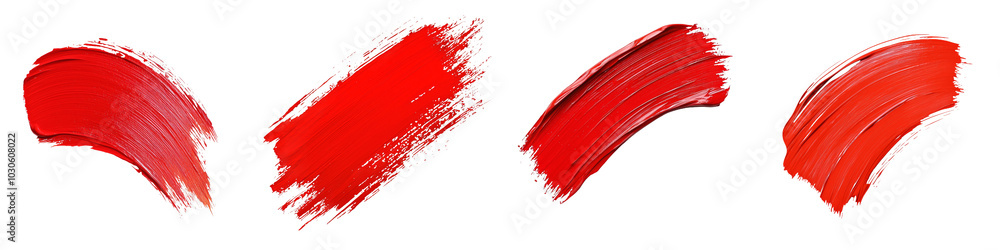 A white background with red watercolor brushstrokes A white background with red watercolor brushstrokes