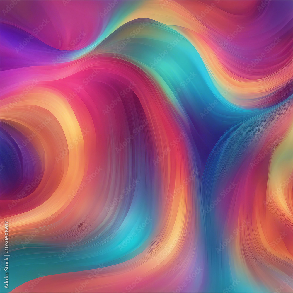 abstract background colorful flowing gradient waves abstract background colorful flowing gradient waves