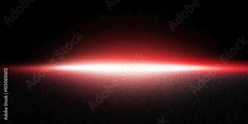 Red Spotlight on Dark Background: Ideal for Dramatic Website Headers, Product Presentations, and Social Media Graphics