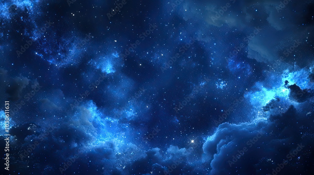 Fototapeta premium Night Sky Picture Beautiful digital image. outdoor night cloud nature sky landscape star