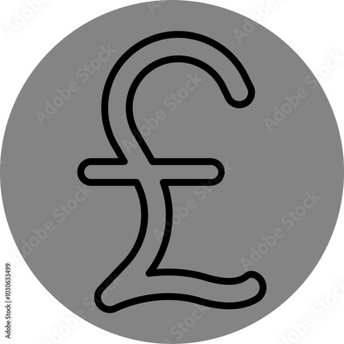 Pound Sterling icon Design