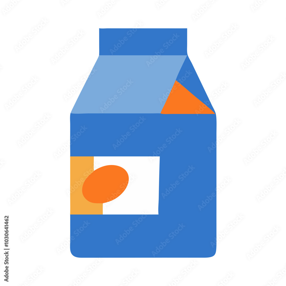 Colorful design representing beverages and packaging Colorful design representing beverages and packaging