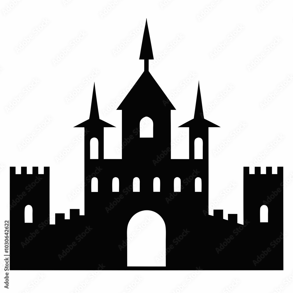 castle in the night castle in the night