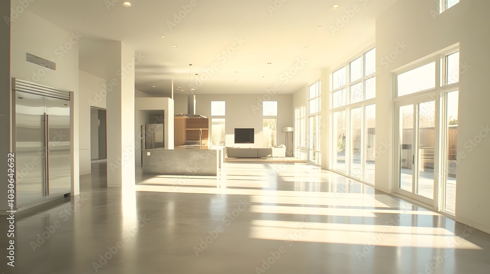 76. A clean, open space with a single decorative item waiting for placement 76. A clean, open space with a single decorative item waiting for placement
