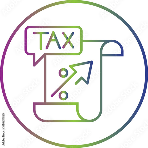 Tax Return icon Design