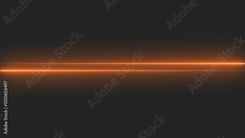 Laser lines of light. Horizontal neon light. Dynamic traces of light movement. Light wave of the trace, line of the trace.