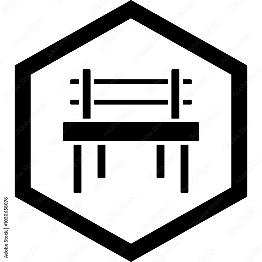 Bench Icon Design Bench Icon Design