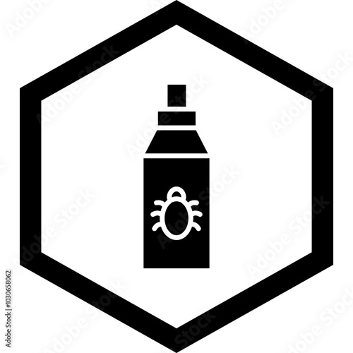 Bug Repellent Icon Design
