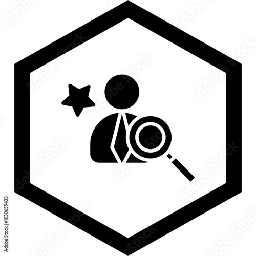 Talent Search Icon Design