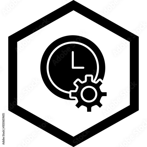 Time Management Icon Design