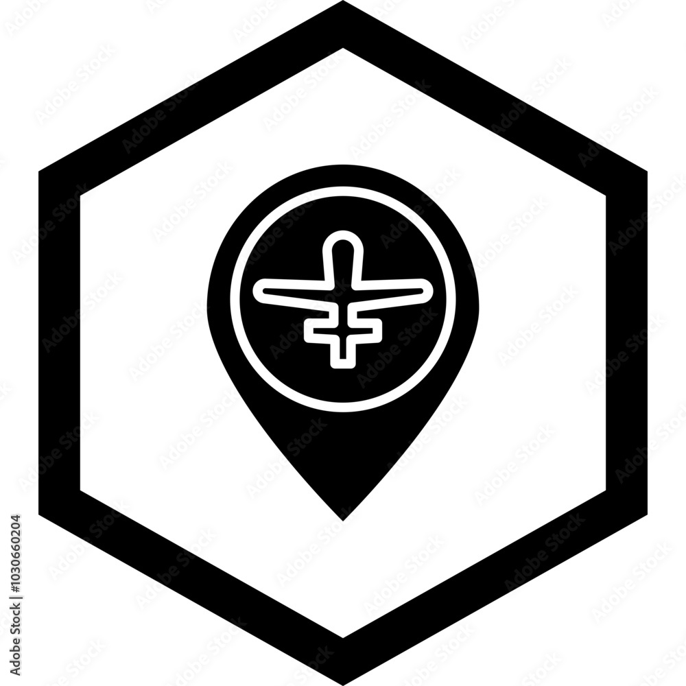 Fototapeta premium Location Icon Design