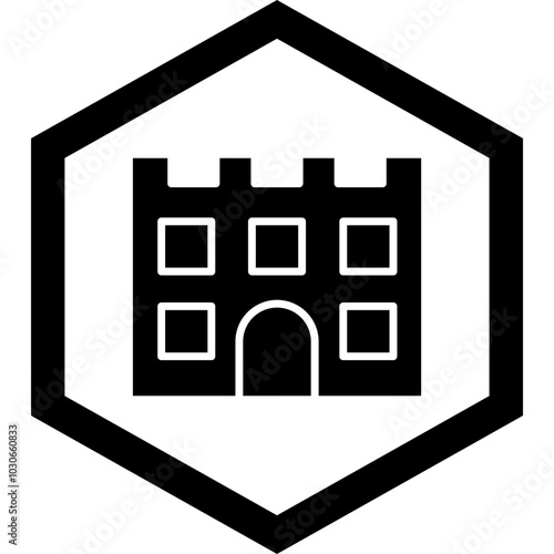 Castle Icon Design