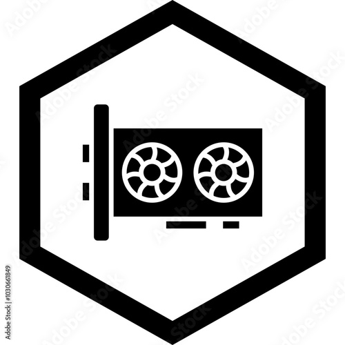 Graphic Card Icon Design