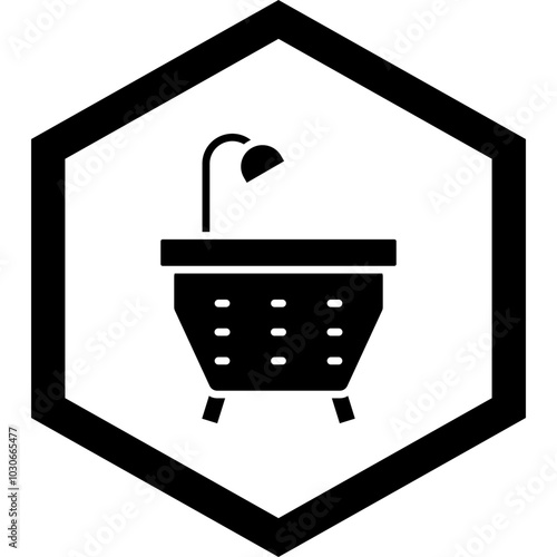 Bathtub Icon Design