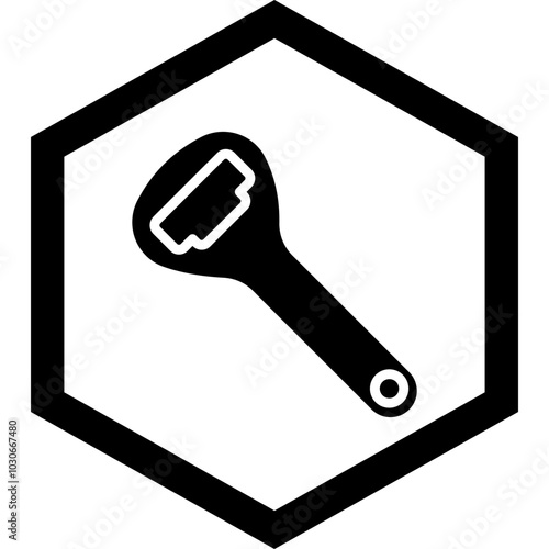 Bottle Opener Icon Design