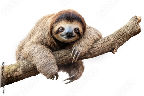 Sloth wildlife animal mammal.