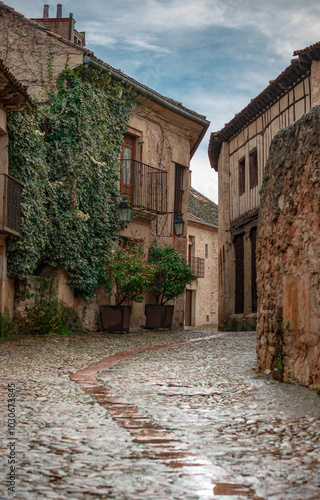 Pedraza, un cuento medieval en la meseta castellana en la provincia de Segovia.