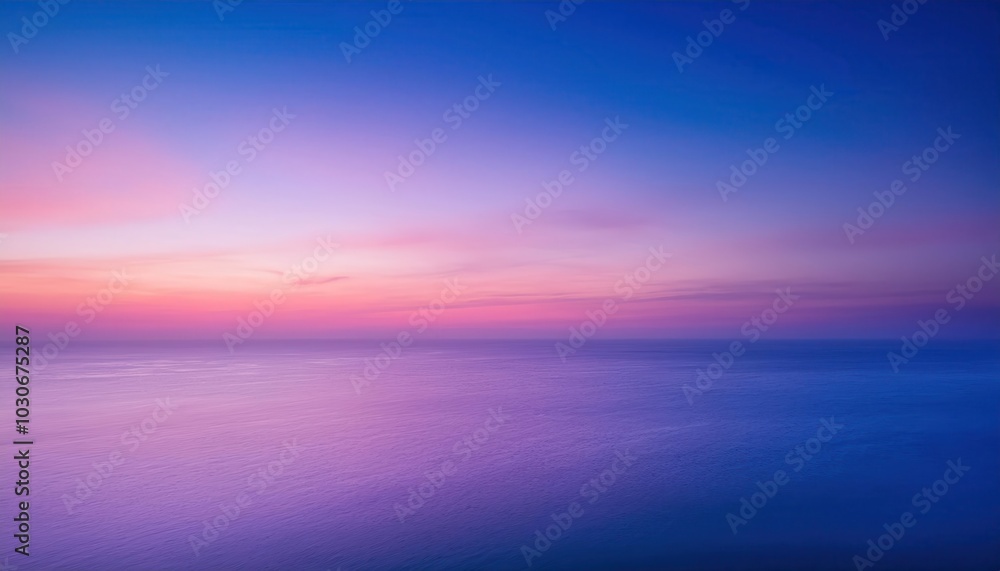 Dreamy Sunset Horizon with Soft Pastel Clouds Reflecting Over Calm Ocean Waters and a Solitary Island Silhouette in the Distance Dreamy Sunset Horizon with Soft Pastel Clouds Reflecting Over Calm Ocean Waters and a Solitary Island Silhouette in the Distance