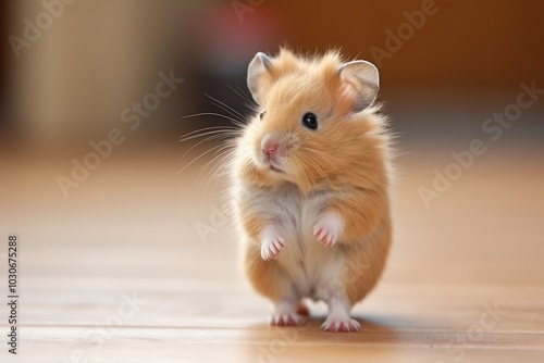 Hamster pet rodent animal.