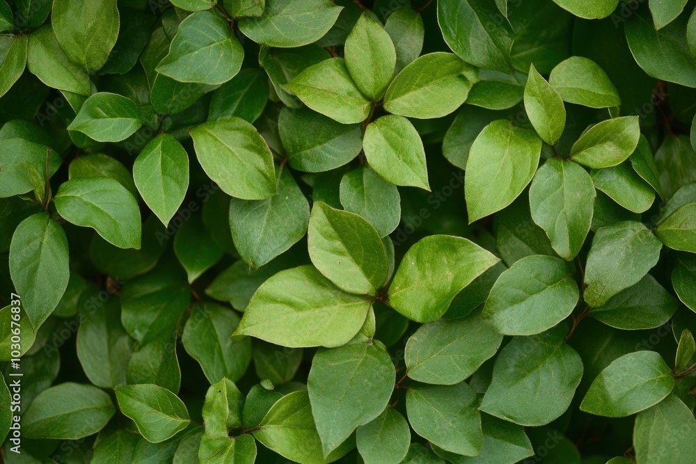 Green leaves background - generative ai Green leaves background - generative ai
