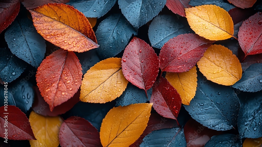 autumn leaves on the ground autumn leaves on the ground