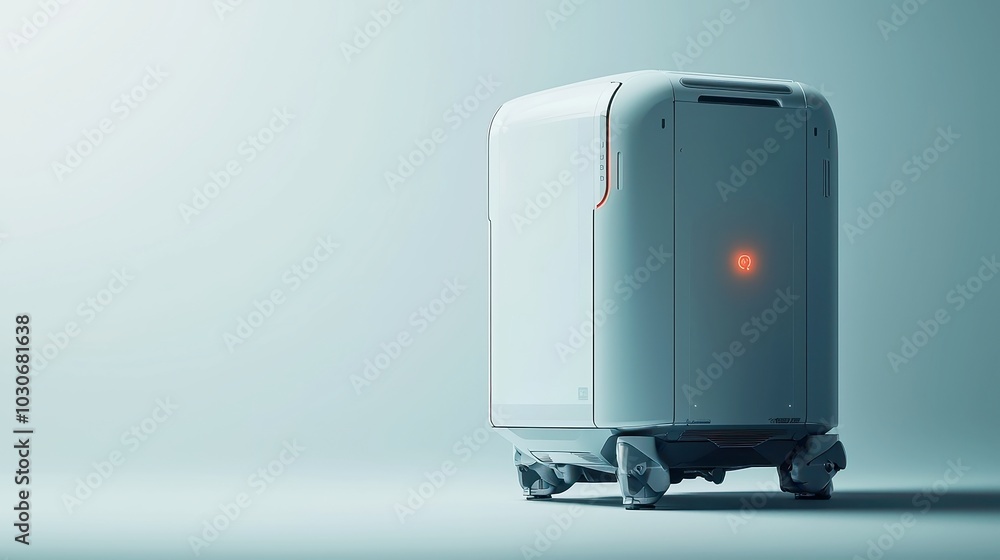 AI Robot Monitoring Market Trends, a sleek and futuristic AI robot analyzing technological advancements, set against a minimalist background, embodying innovation and clarity. AI Robot Monitoring Market Trends, a sleek and futuristic AI robot analyzing technological advancements, set against a minimalist background, embodying innovation and clarity.