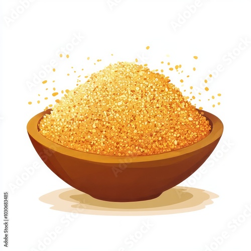 A bulgur vector illustration