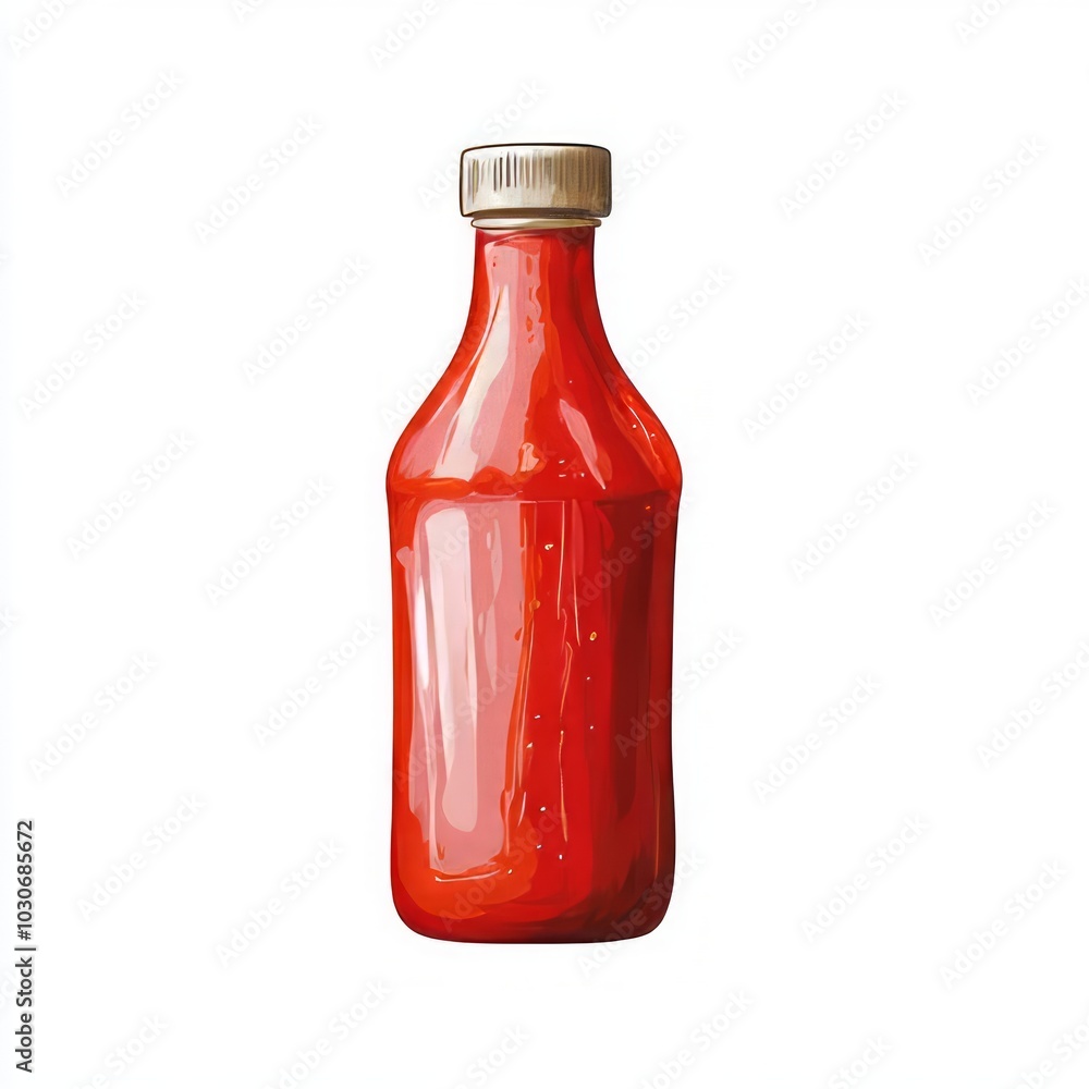 Ketchup vector illustration Ketchup vector illustration
