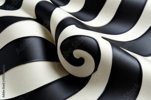 Simple MÃ¶bius strip pattern winding across the wallpaper