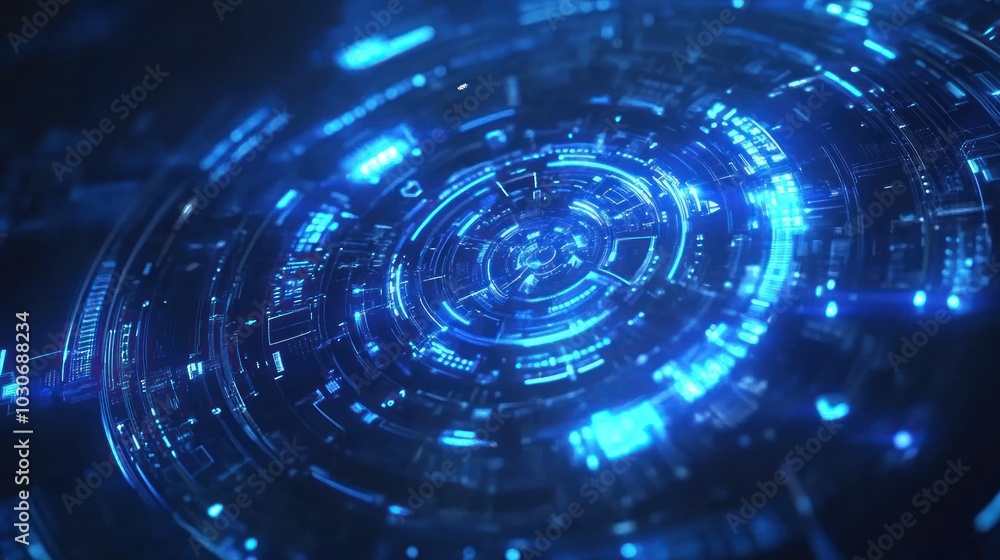 Abstract Futuristic Tech Background Abstract Futuristic Tech Background