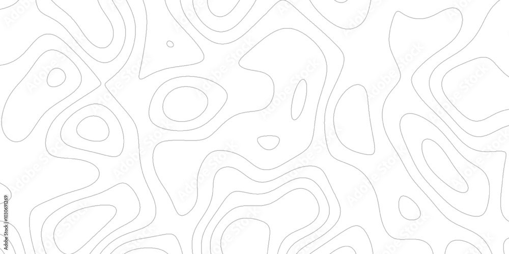Topographic map in contour line light topographic topo contour map. ocean topographic line map with curvy wave isolines vector Topographic Map. Natural printing illustrations of maps.