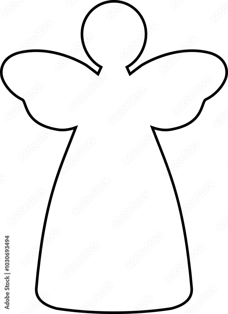 Angel outline vector.
Isolated simple angel outline svg. Angel outline vector.
Isolated simple angel outline svg.