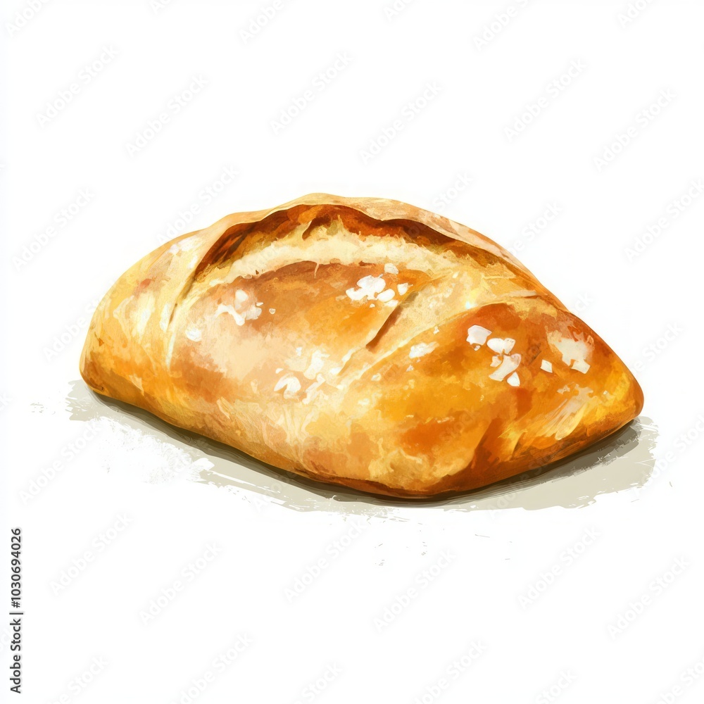Ciabatta vector illustration Ciabatta vector illustration