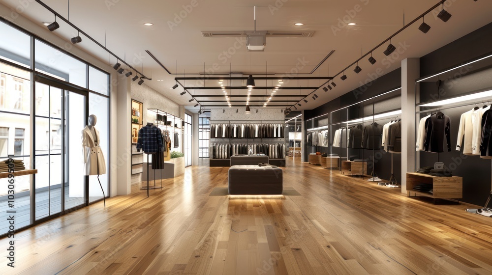 Modern Fashion Boutique Interior Modern Fashion Boutique Interior