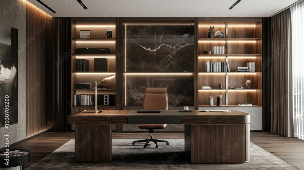 Modern, chic workstations that put an emphasis on aesthetics and use Modern, chic workstations that put an emphasis on aesthetics and use