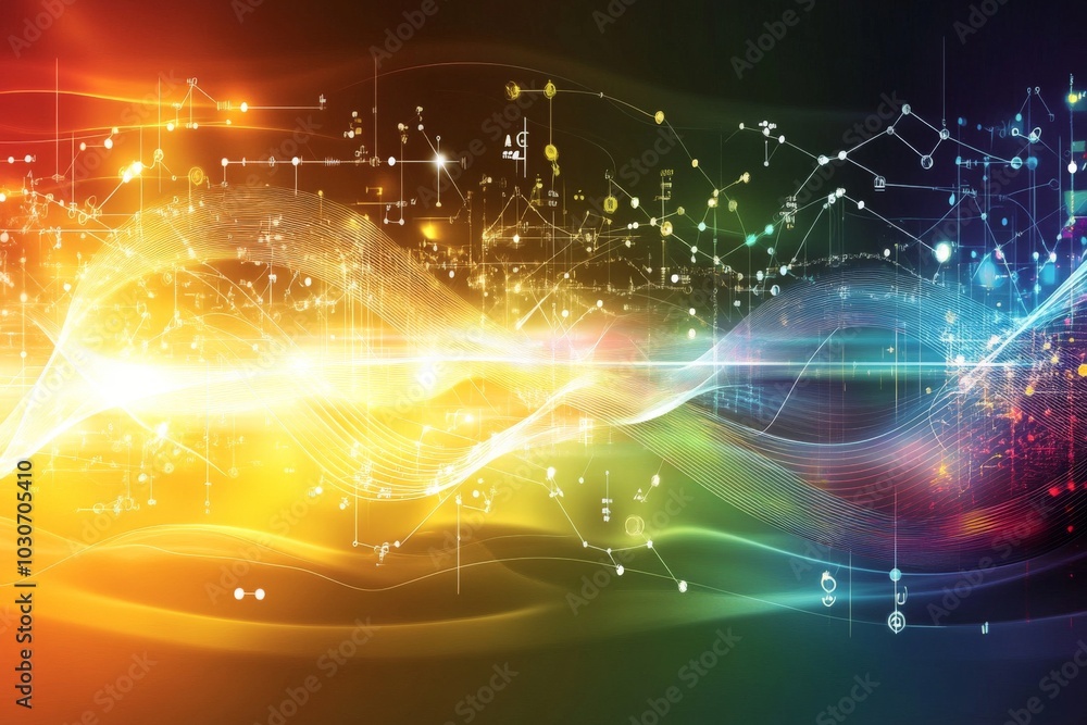 Fototapeta premium illustration of mathematical