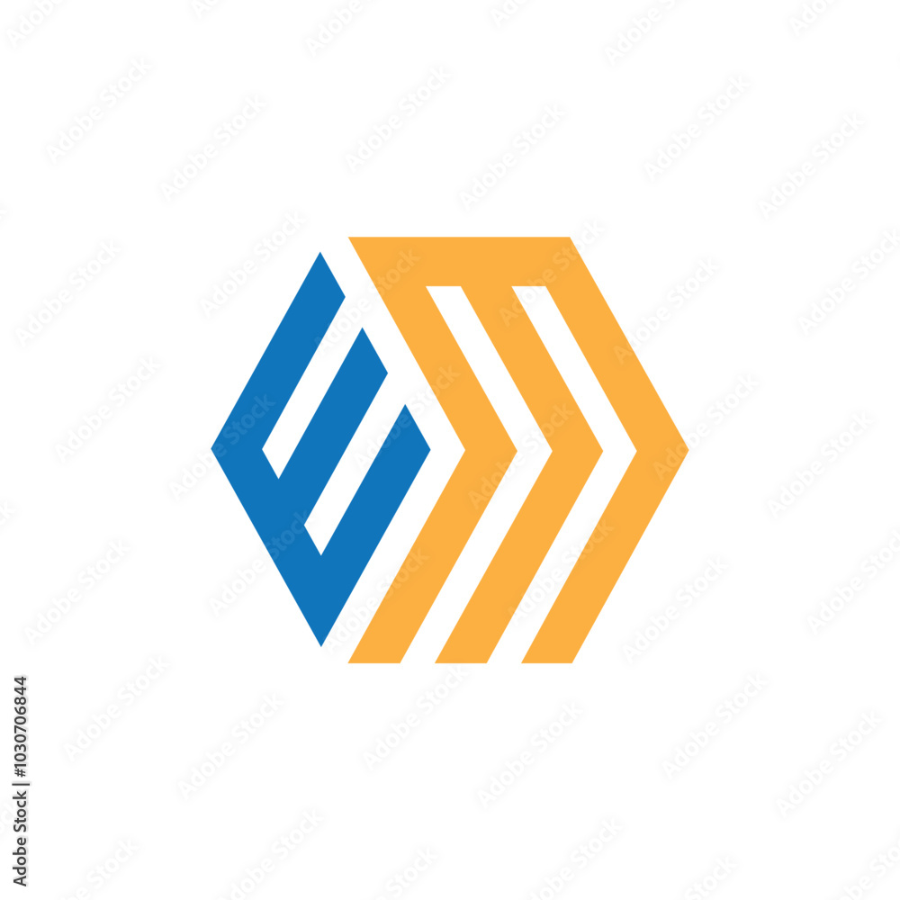 wm logo design for business, wm letter vector, wm initial logo for monogram. wm logo design for business, wm letter vector, wm initial logo for monogram.