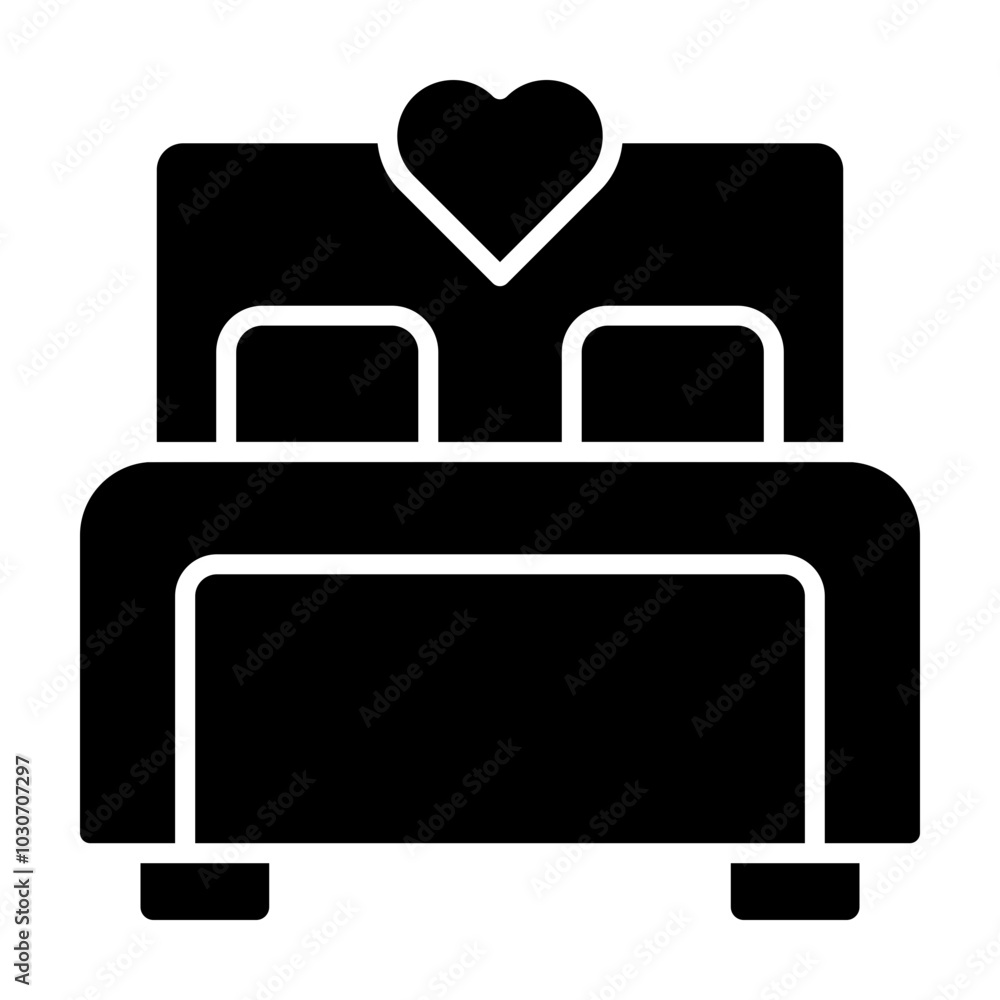 double bed icon