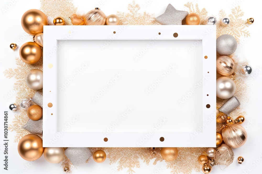 New year theme backgrounds frame white. New year theme backgrounds frame white.