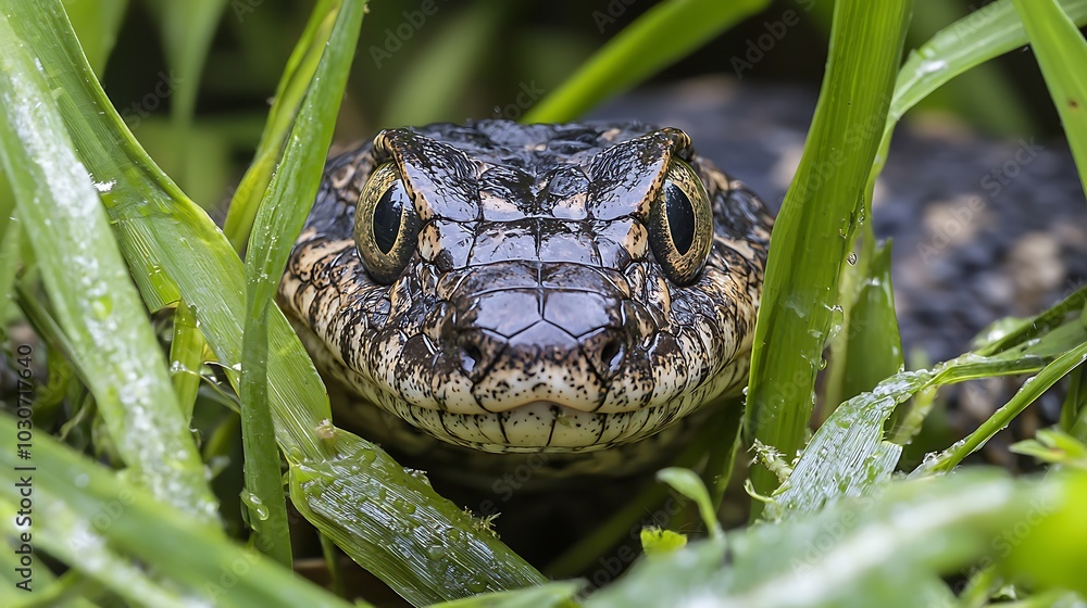 Naklejka premium Animal Camouflage in Nature's Habitat