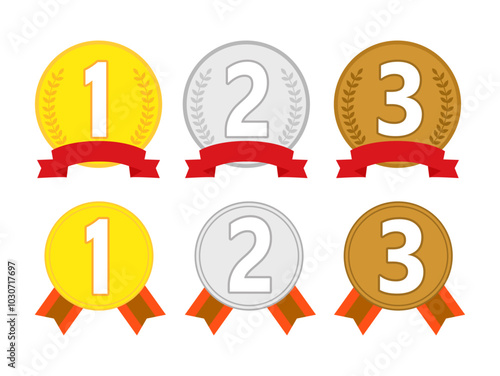 賞のメダル_金銀銅