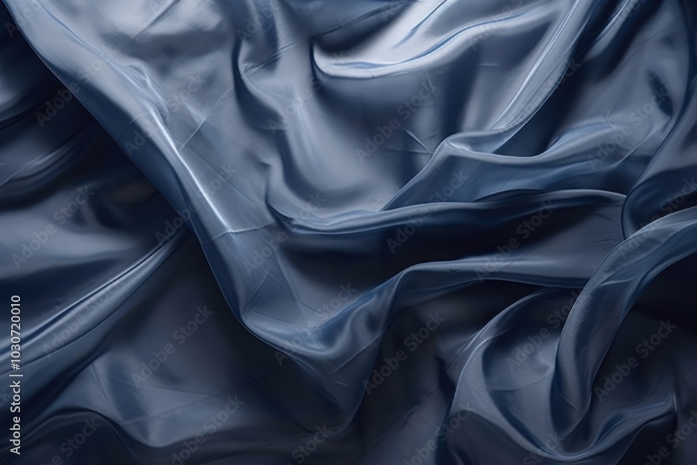 Fototapeta premium Backgrounds blue abstract wrinkled.