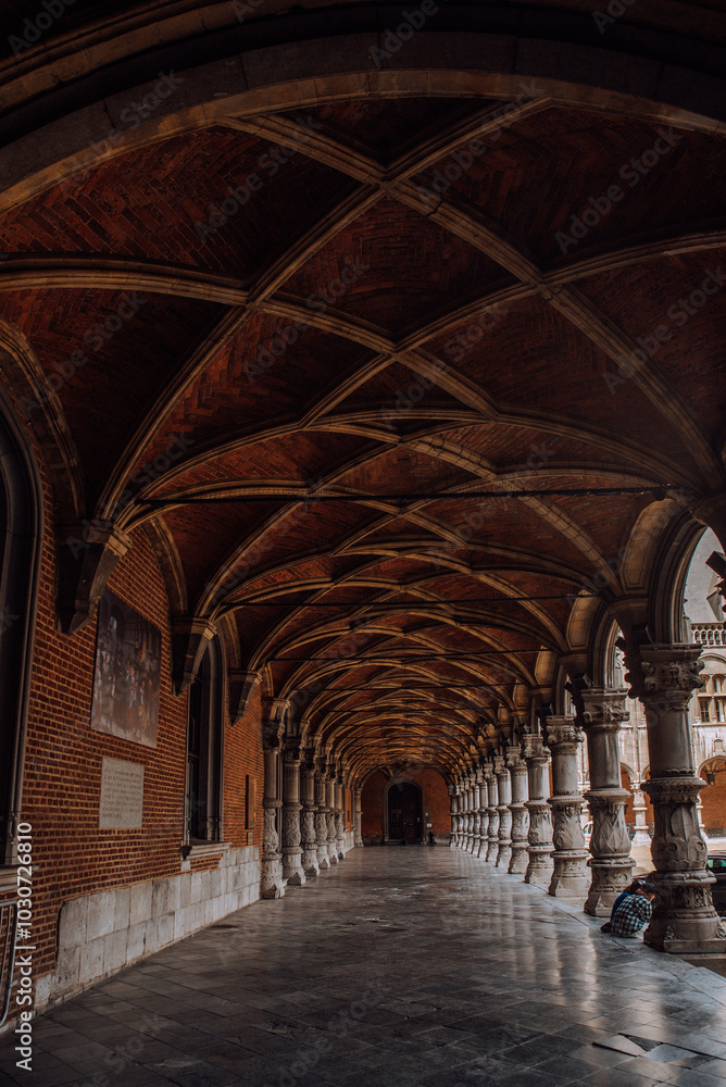 Fototapeta premium Le palais des princes-évêques de Liège in Belgium